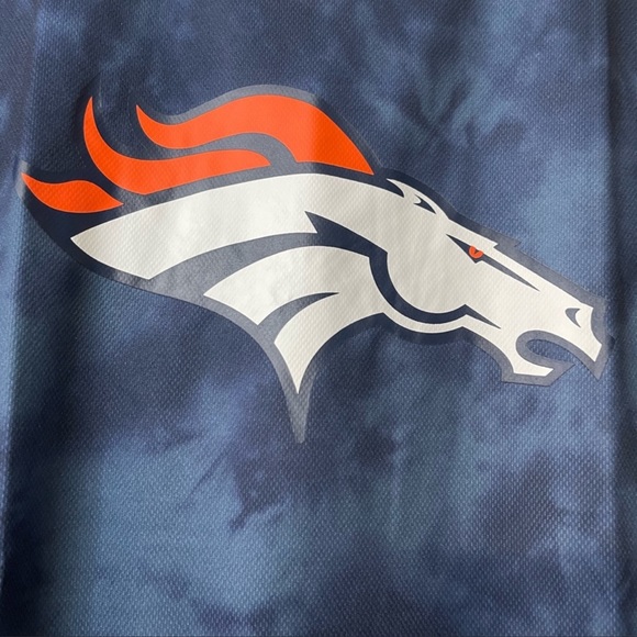 NWT Broncos Men's NFL Official Team Apparel T-Shirt Size Medium Blue/Orange  🏈 - Picture 2 of 6